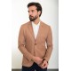 Tile Color Hanging Pocket Design Casual Cotton Blazer
