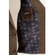 Brown Color Dobby Design Smart Casual Men's Blazer