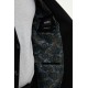 Black Color Flap Pocket Design Casual Men's Blazer