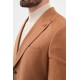Camel Color Flap Pocket Design Casual Men's Blazer