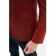 Tile Color Flap Pocket Design Casual Men's Blazer