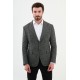 Black Color Dobby Design Classic Men's Blazer
