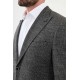 Black Color Dobby Design Classic Men's Blazer