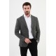 Black Color Dobby Design Classic Men's Blazer