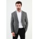 Anthracite Color Dobby Design Classic Men's Blazer