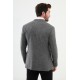 Anthracite Color Dobby Design Classic Men's Blazer