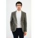 Khaki Color Corduroy Material Classic Men's Blazer