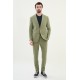 Green Color Seersucker Fabric Casual Men's Blazer