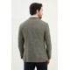 Khaki Color Casual Men's Linen Blazer