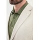 Beige Color Check Pattern Design Casual Men's Blazer