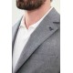 Dark Blue Color Casual Linen Men's Blazer