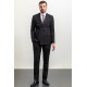 Black Color Double Breasted Design Classic Premium Wool Suit