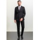 Black Color Double Breasted Design Classic Premium Wool Suit
