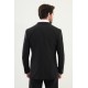 Black Color Classic Wool Suit