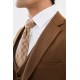 Camel Color Classic Wool Men's Suit