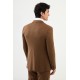 Camel Color Classic Wool Men's Suit