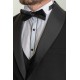 Black Color Shawl Collar Classic Wool Men's Tuxedo