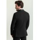 Black Color Shawl Collar Classic Wool Men's Tuxedo