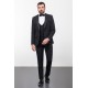 Black Color Classic Men's Tuxedo