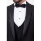 Black Color Classic Men's Tuxedo