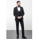 Black Color Classic Men's Tuxedo