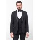 Black Color Classic Men's Tuxedo