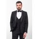 Black Color Classic Men's Tuxedo