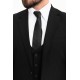 Black Color Classic Wool Men's Suit