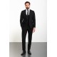 Black Color Classic Wool Men's Suit