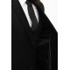 Black Color Classic Wool Men's Suit