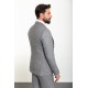 Black Color Dobby Design Classic Men's Cotton Suit