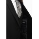 Black Color Classic Wool Men's Suit