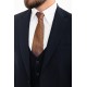 Dark Blue Color Classic Wool Men's Suit