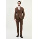 Brown Color Classic Wool Men's Suit