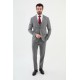 Grey Color Classic Men's Suit