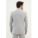 Grey Color Casual Striped Men's Suit