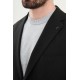 Black Color Casual Striped Men's Suit