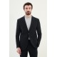 Dark Blue Color Casual Striped Men's Suit