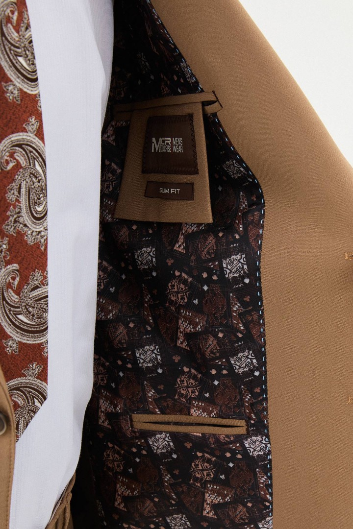 Camel Color Classic Men's Suit