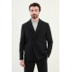Black Color Casual Oversize Men's Suit