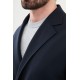 Dark Blue Color Casual Oversize Men's Suit