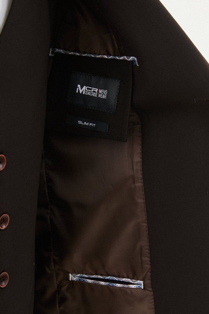 Brown Color Classic Men's Suit