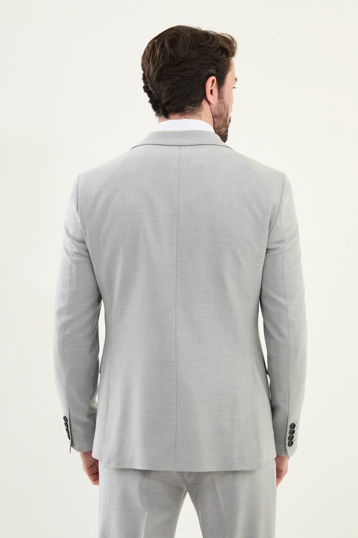 Grey Color Classic Men's Suit