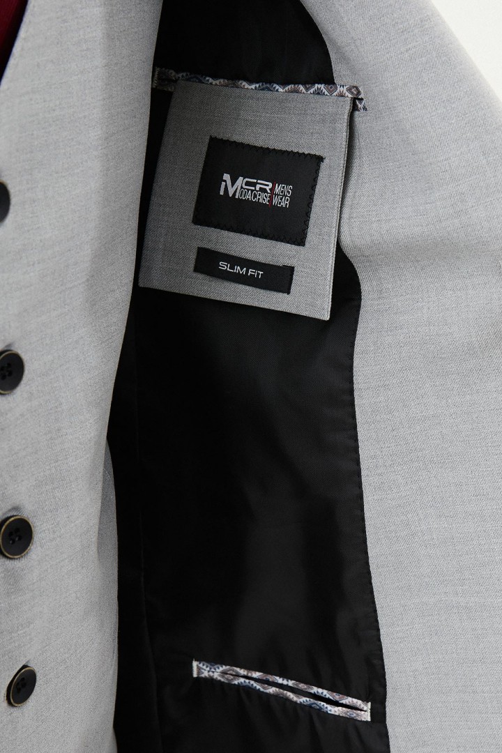 Grey Color Classic Men's Suit